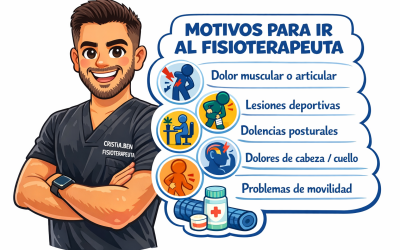 Motivos para acudir a un fisioterapeuta