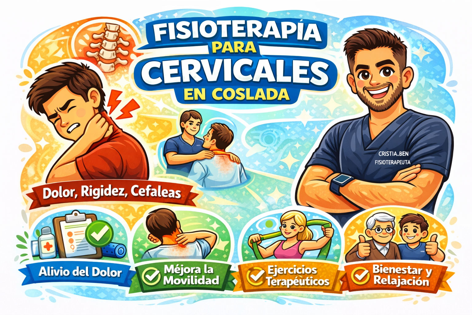 fisioterapia cervical